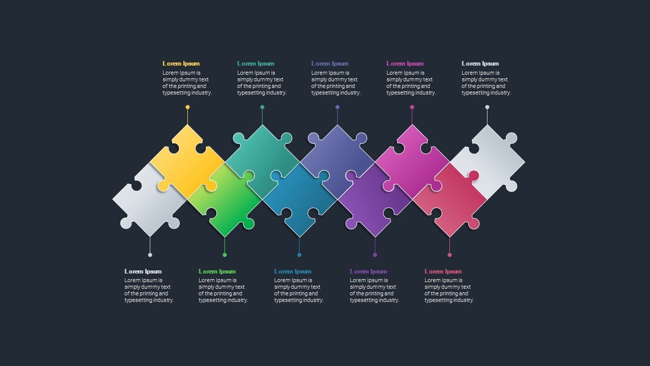 PowerPoint Puzzle Pieces Animation Free