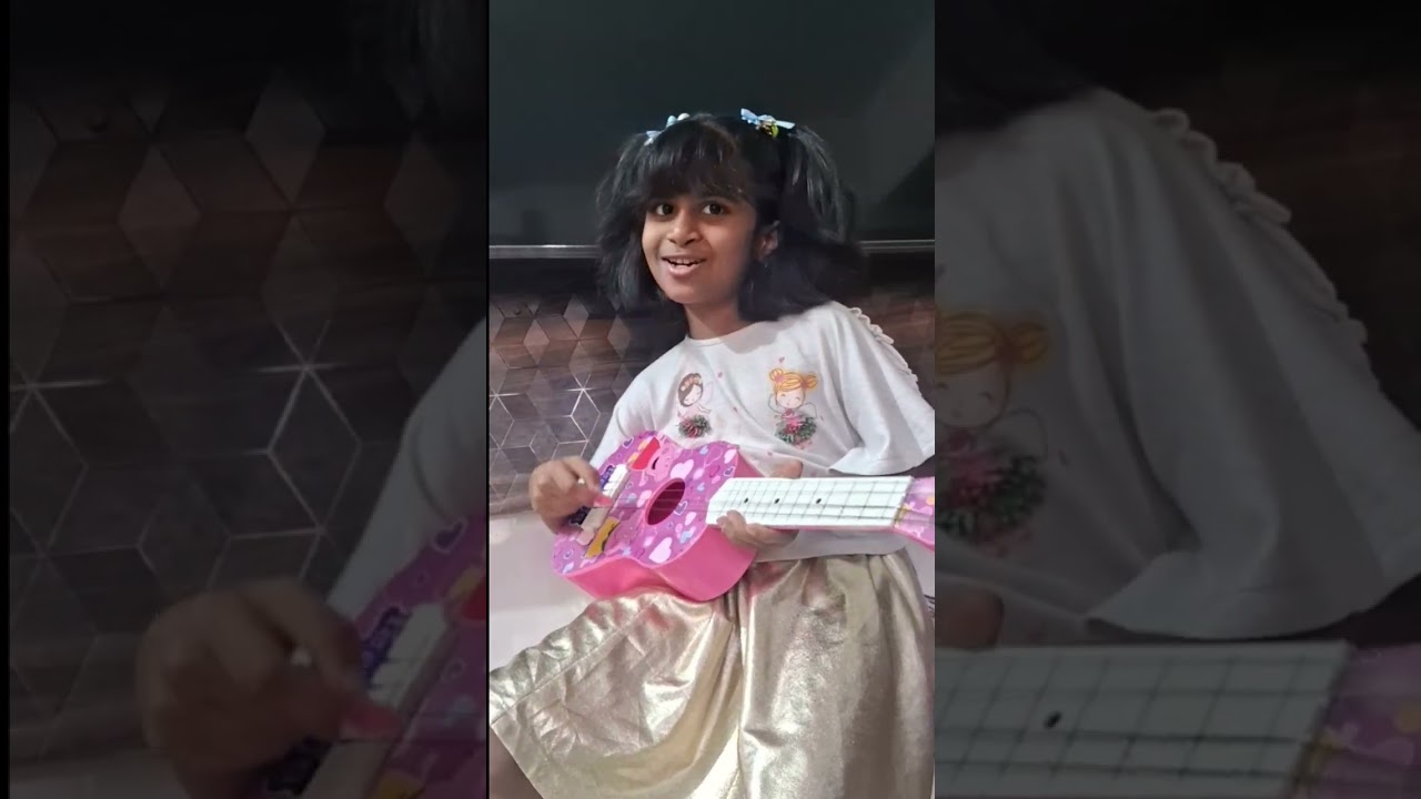 #Singing 10,000 Reasons on Ukulele #UkuleleCover#LittleGirl#Singing#Kids#shorts #JJ kingdom#music
