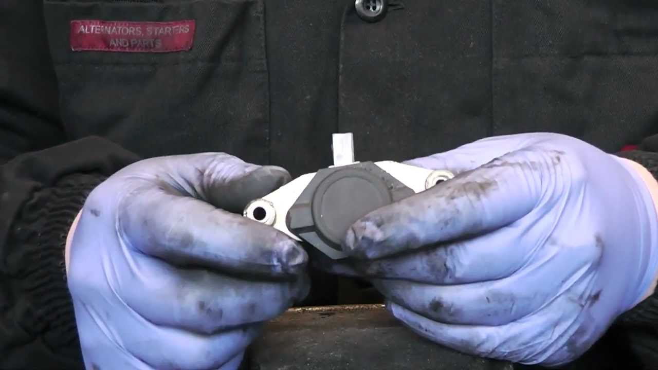 How to change brushes in Bosch alternator regulators.
