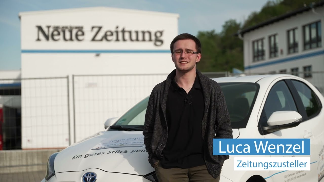 Zusteller beim Druck- und Pressehaus Naumann