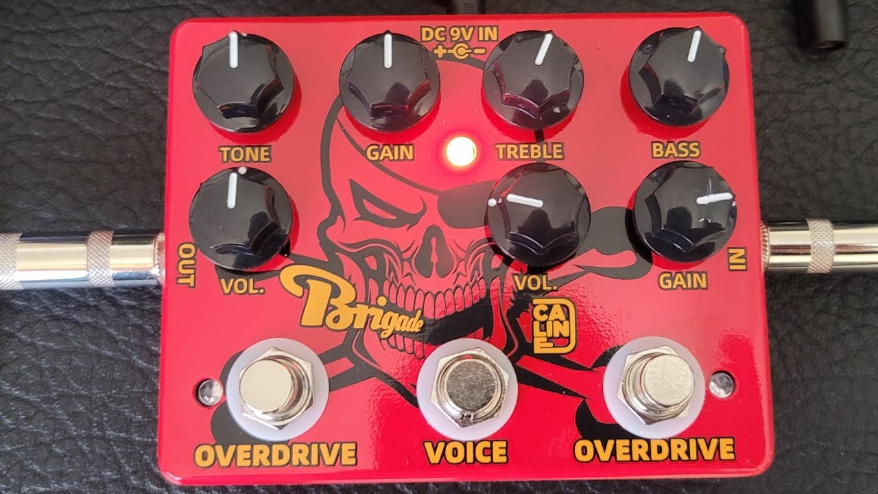 Caline DCP-07 Brigade Overdrive: Bass Demo - No Talking