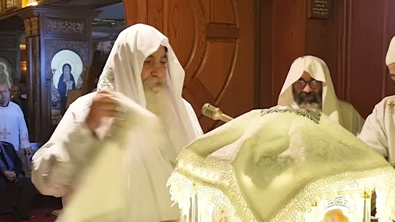 قداس و قسمة ألهم والد النور- لأنبا دانيال أسقف ورئيس دير أنبا بولا بالبحر الأحمر 2025-2-7
