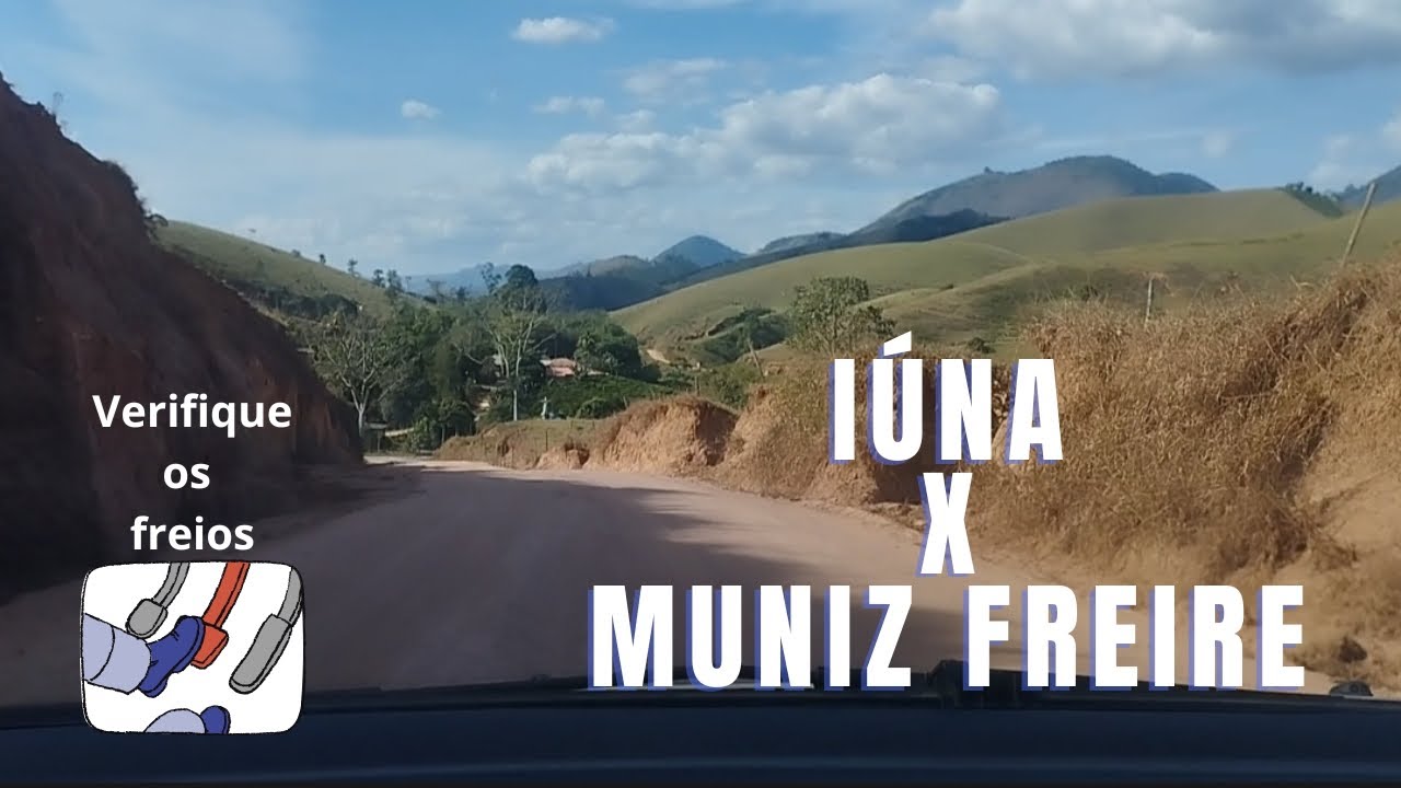 Estrada quase toda na terra, se chover, já sabe...
