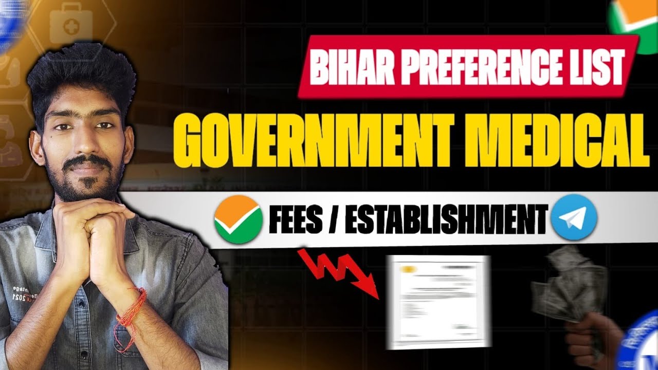 Bihar UGMAC 2024 Best preference list  🔥🔥All government medical College of bihar ,🔥🔥#biharneet #neet