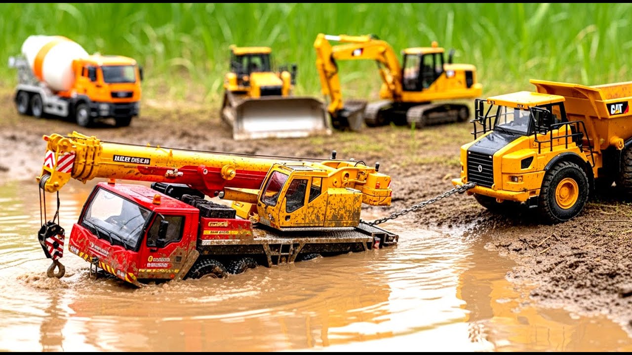 Oh no! Trucks in Trouble! 😱 The Great Rescue Mission!