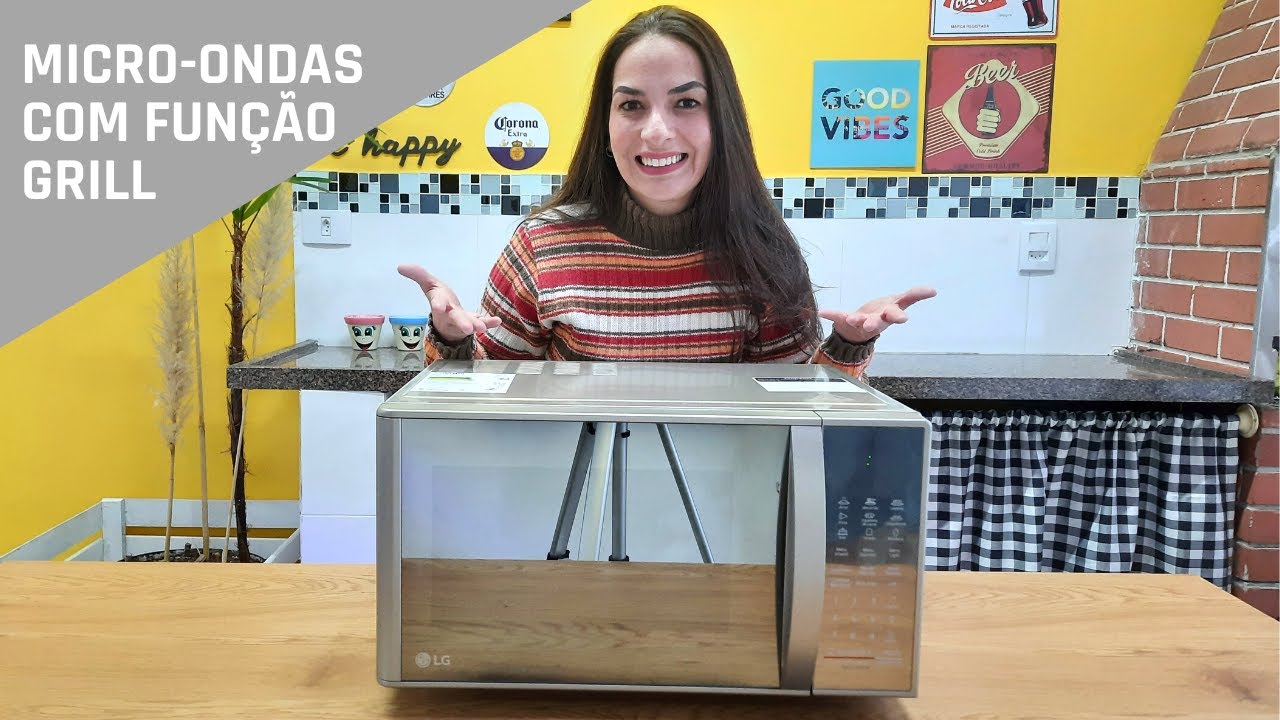 MICRO-ONDAS LG COM GRILL - REVEIW - CANAL DA MEL