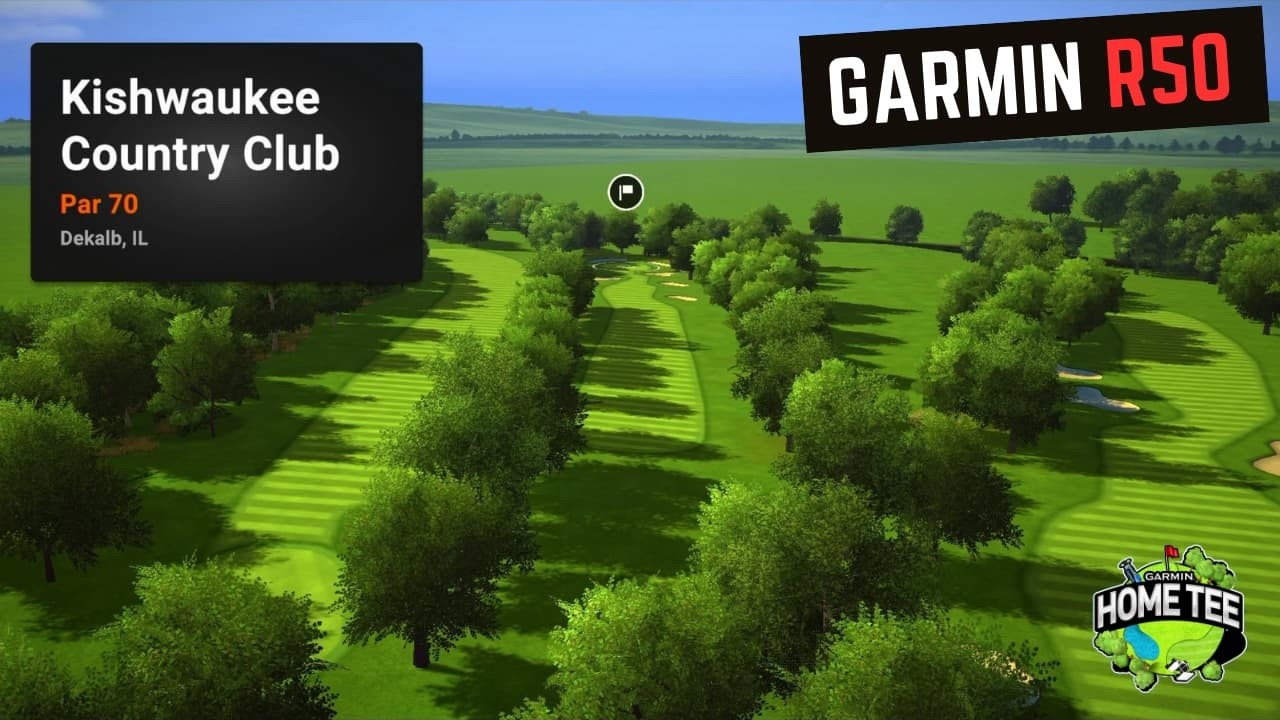 Kishwaukee Country Club (Dekalb, IL, USA) - Garmin R50 + Home Tee Hero
