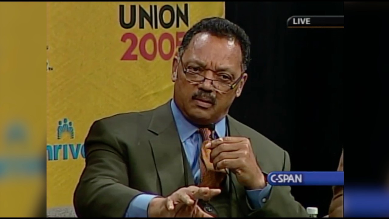 RIP Rev. Jesse Jackson - State of The Black Union (2005) *POWERFUL*