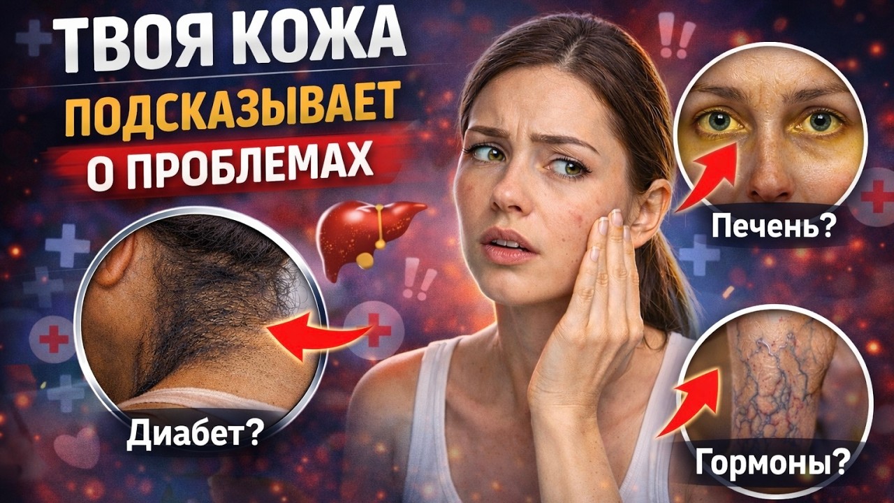 10 сигналов на коже, которые нельзя игнорировать