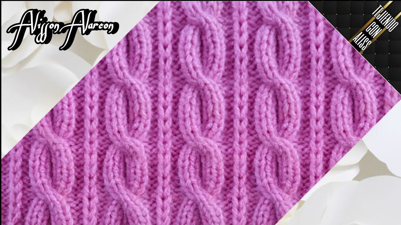 #712 - TEJIDO A DOS AGUJAS / knitting patterns / Alisson . A