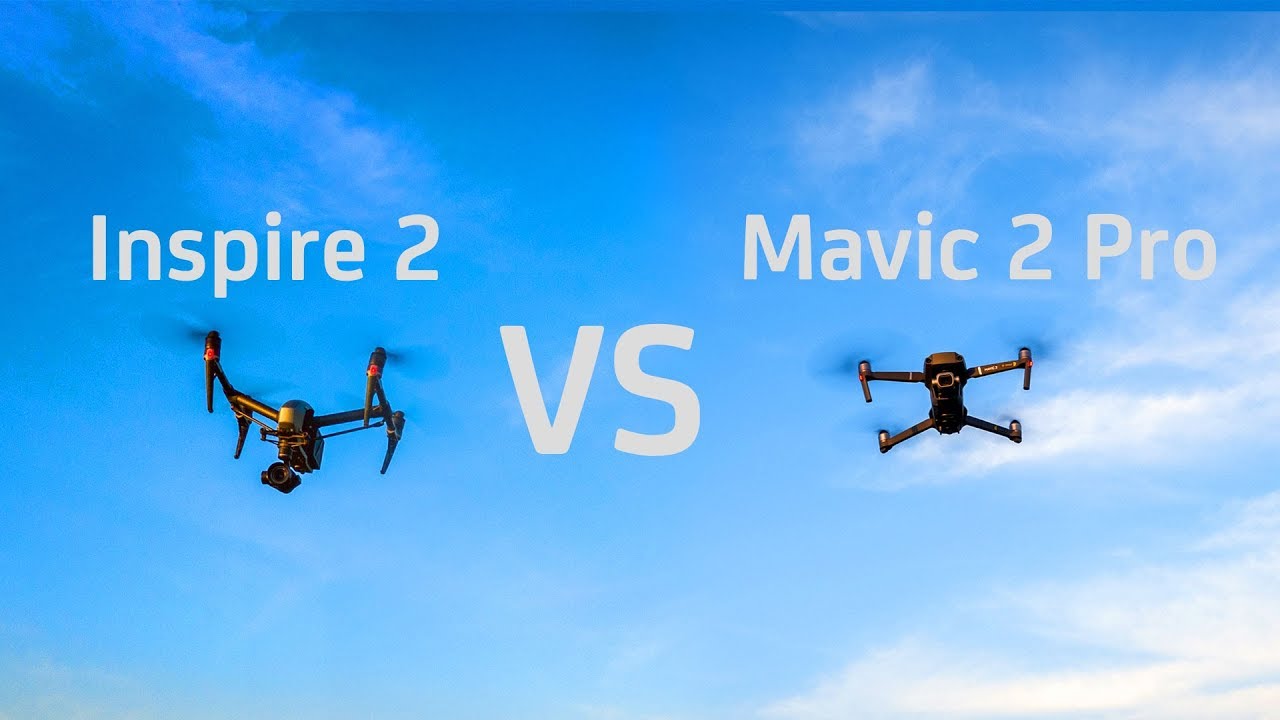 DJI Inspire 2 VS DJI Mavic 2 Pro - Gear Garage Episode 2