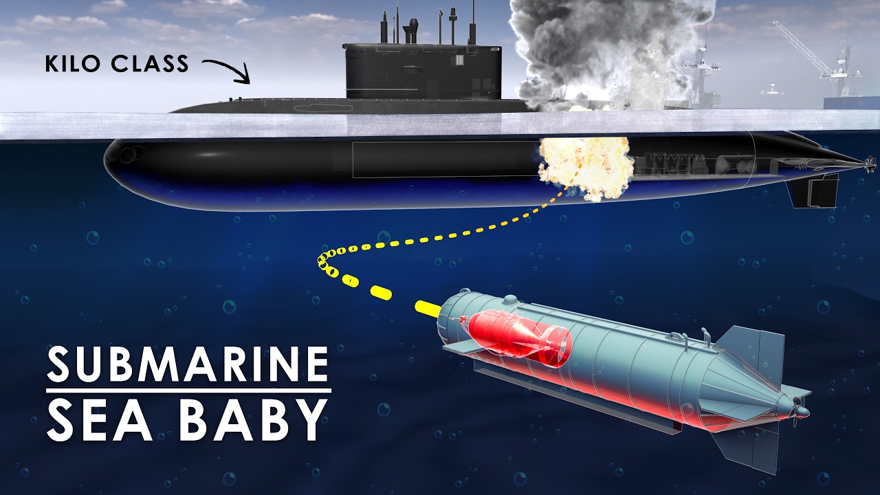 Украинская морская подводная лодка атаковала младенца на российской подводной лодке: ошибка на 50...