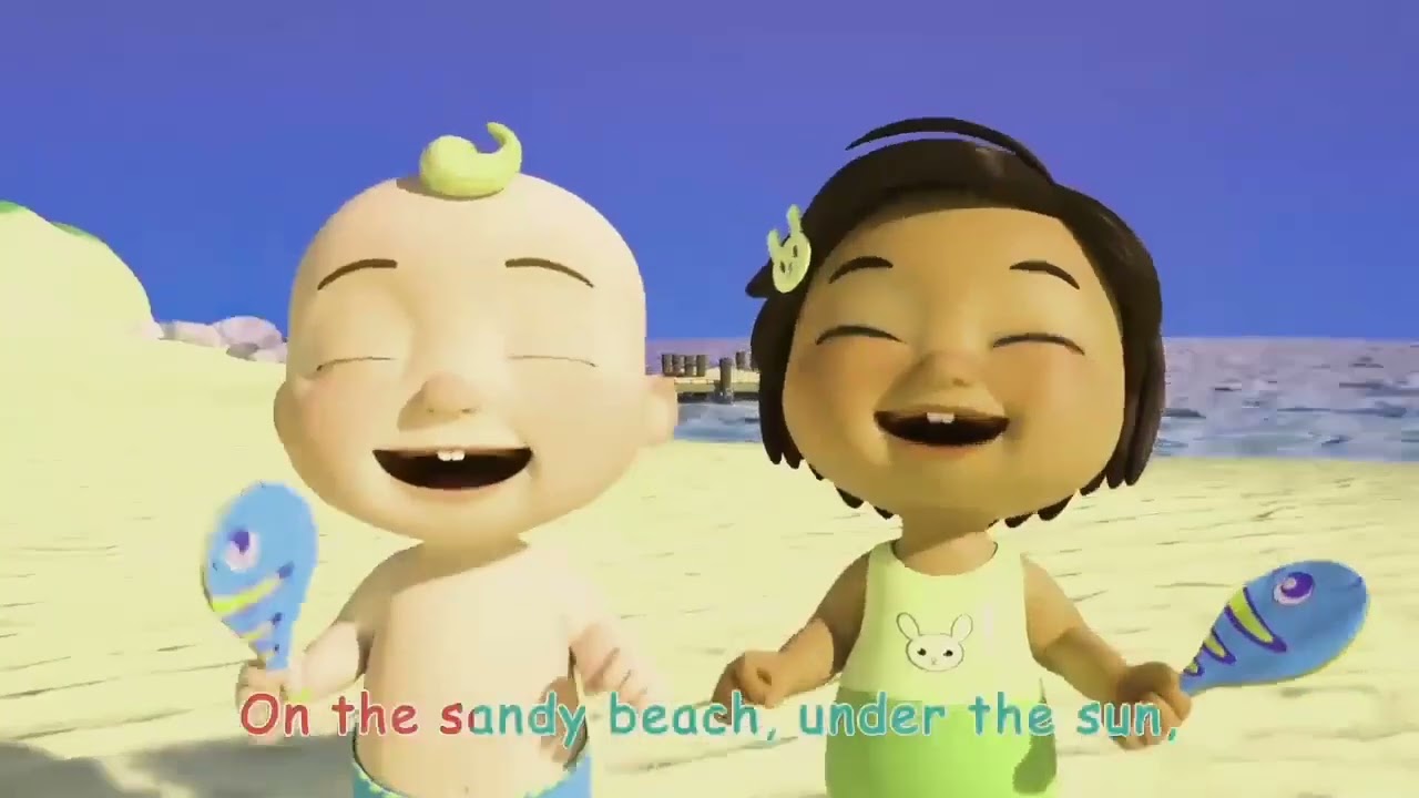 Play Outside at the Beach Song  CoComelon Nursery Rhymes  Kids Songs