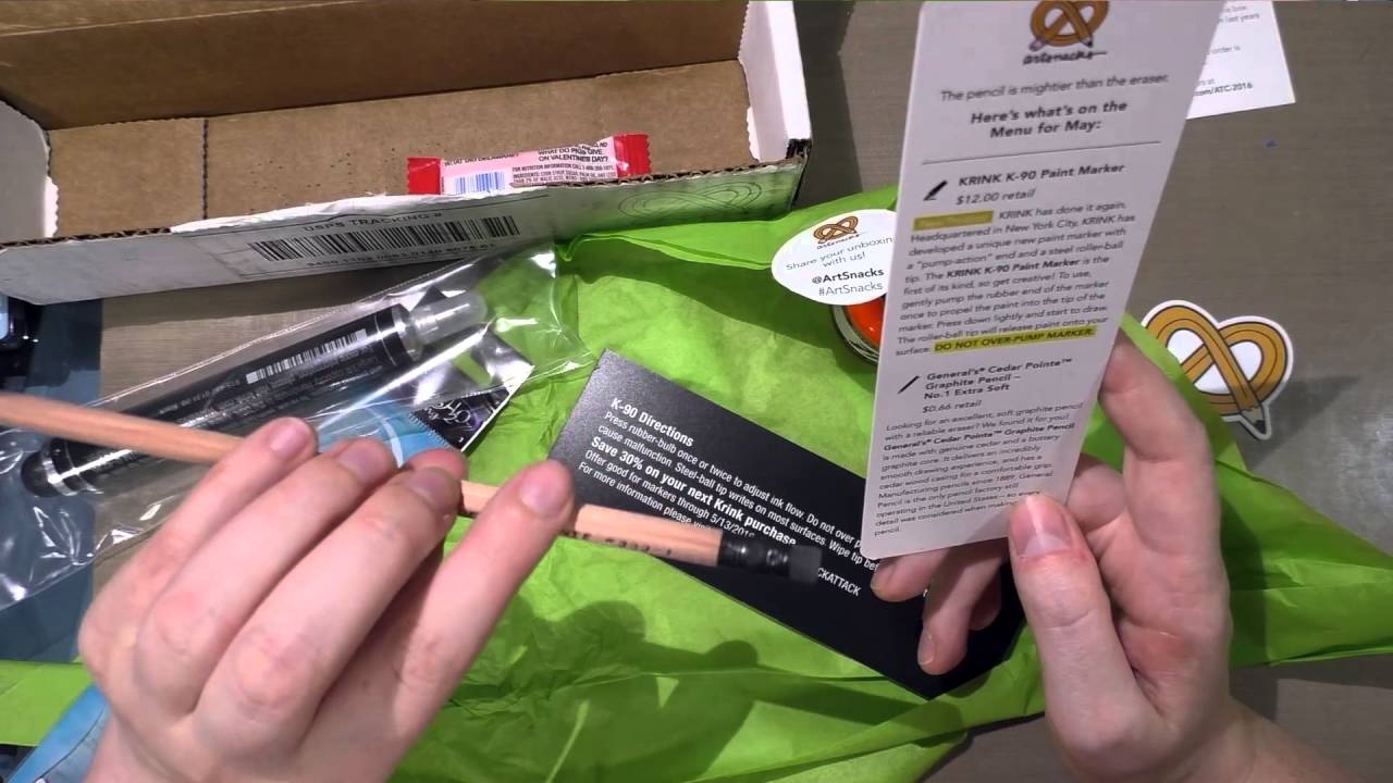 ArtSnacks v. SketchBox Basic May 2016