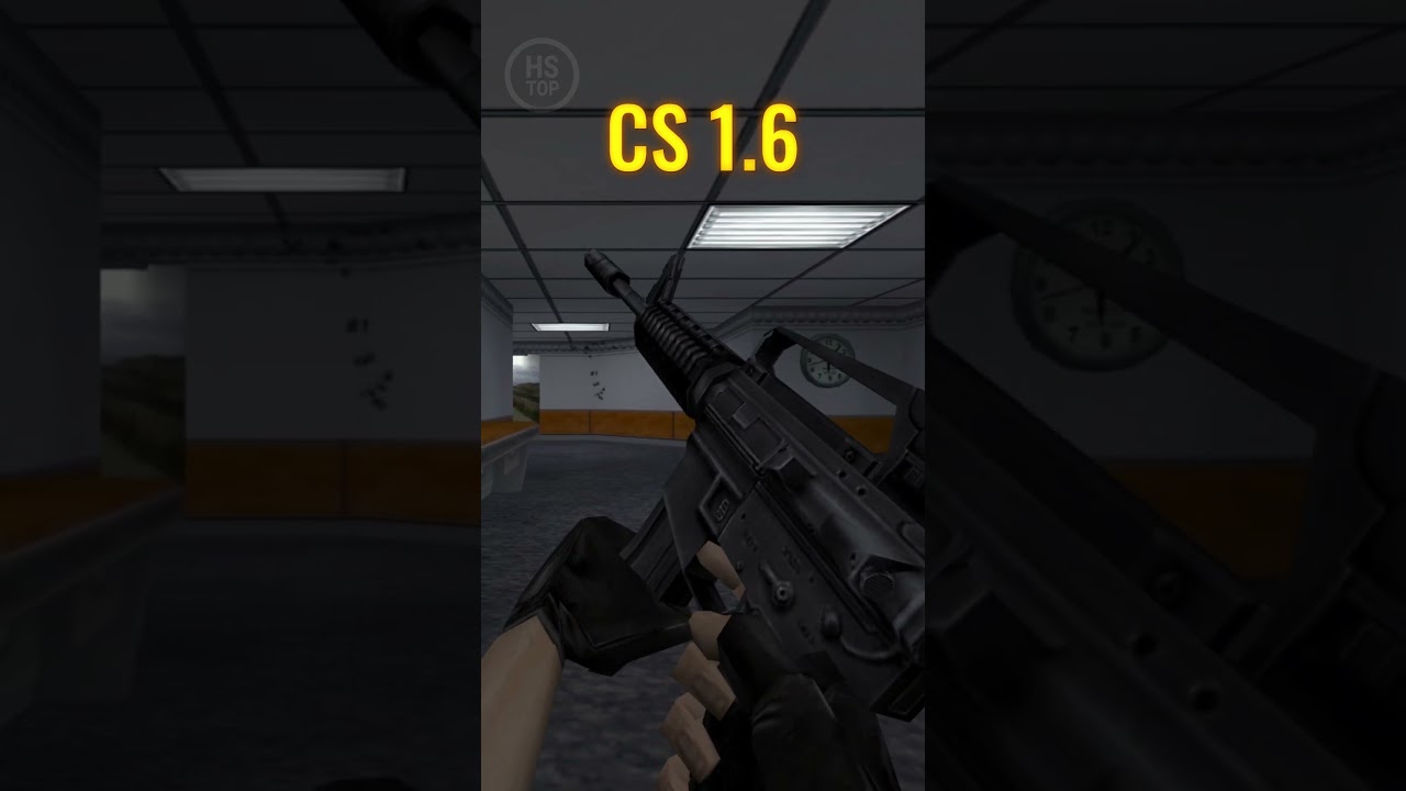 CS 1.6 vs CS:S vs CS2 (Rifles)