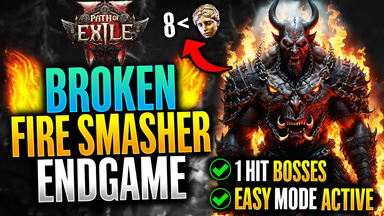 Path of Exile 2 - Best Forge Hammer Endgame Warrior Build is BUSTED!
