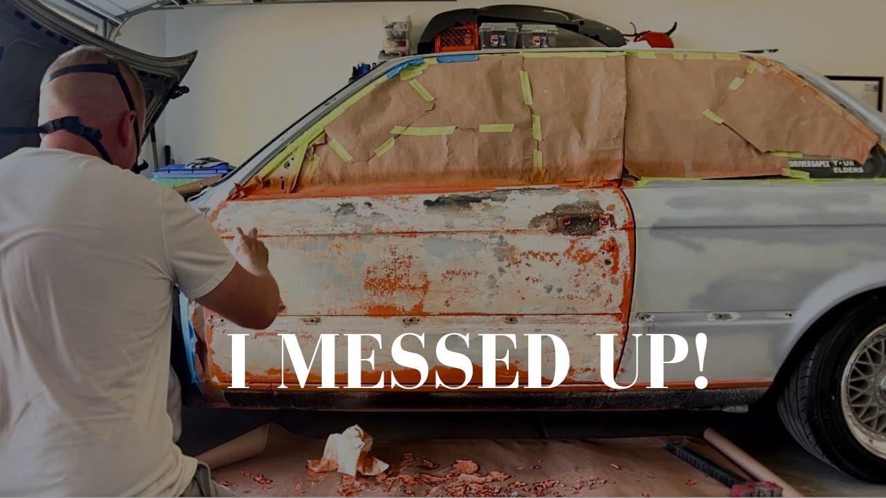 Disaster! I Cannot Wrap My BMW E30