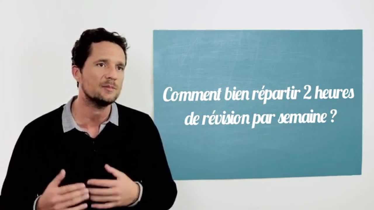 Bien r&eacute;partir les r&eacute;visions - Les conseils des Bons Profs