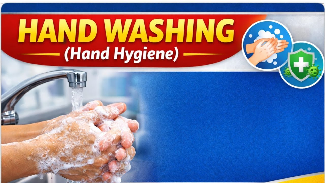 Hand Washing (Hand Hygiene)  Procedure | WHO 6 Steps | Nursing Tutorial