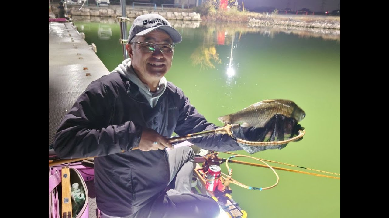 #65 やっぱり「この方」釣り好きでした！！釣行14時間！！筑波流源湖で「ナイター釣り」を楽しんできました！！ 番外編