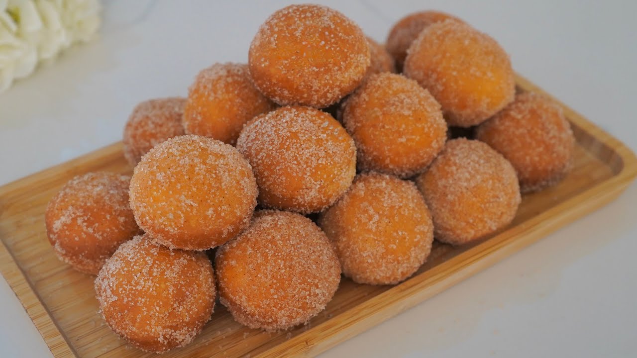 Easy Milky DONUT BALLS