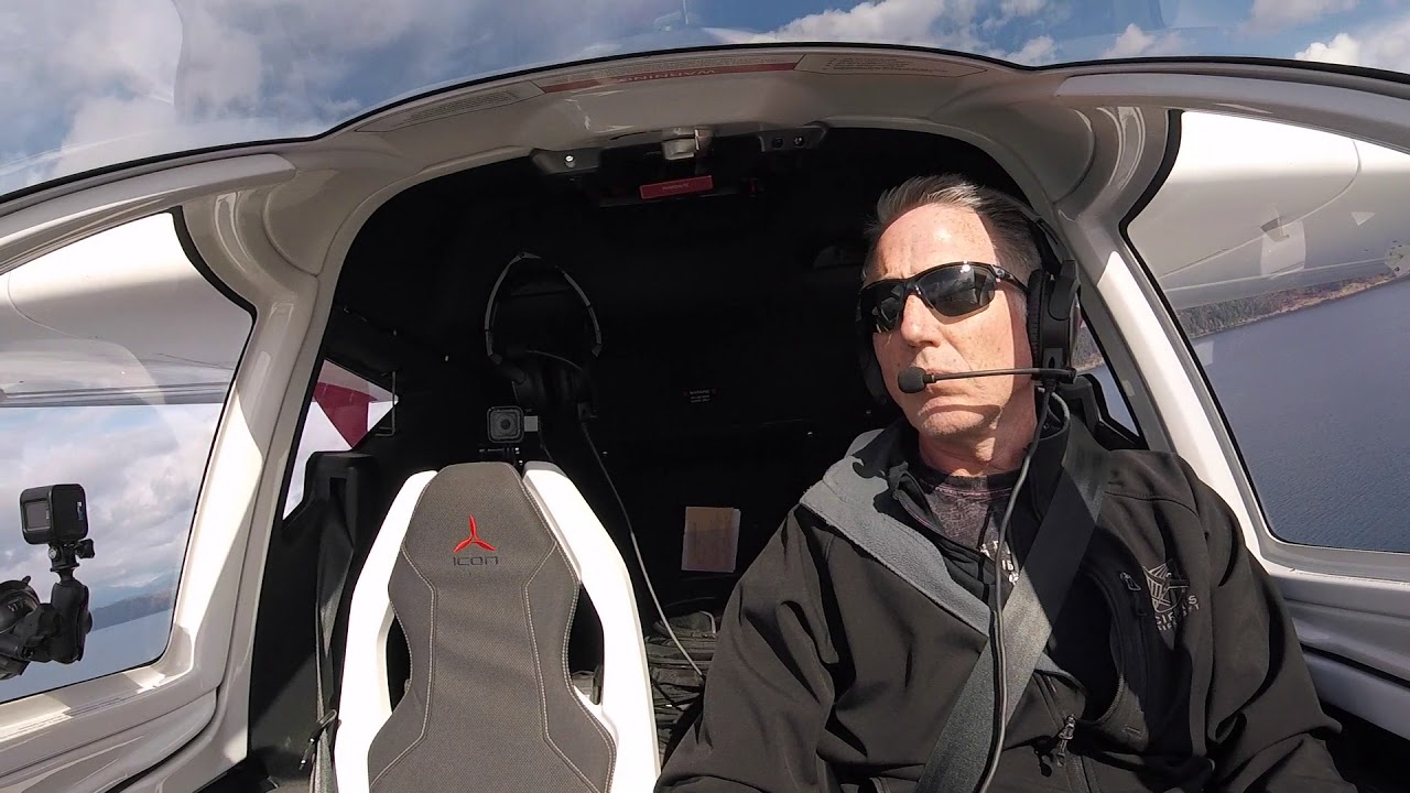 Icon A5 - Spokane to Cavanaugh Bay, Priest Lake, Idaho