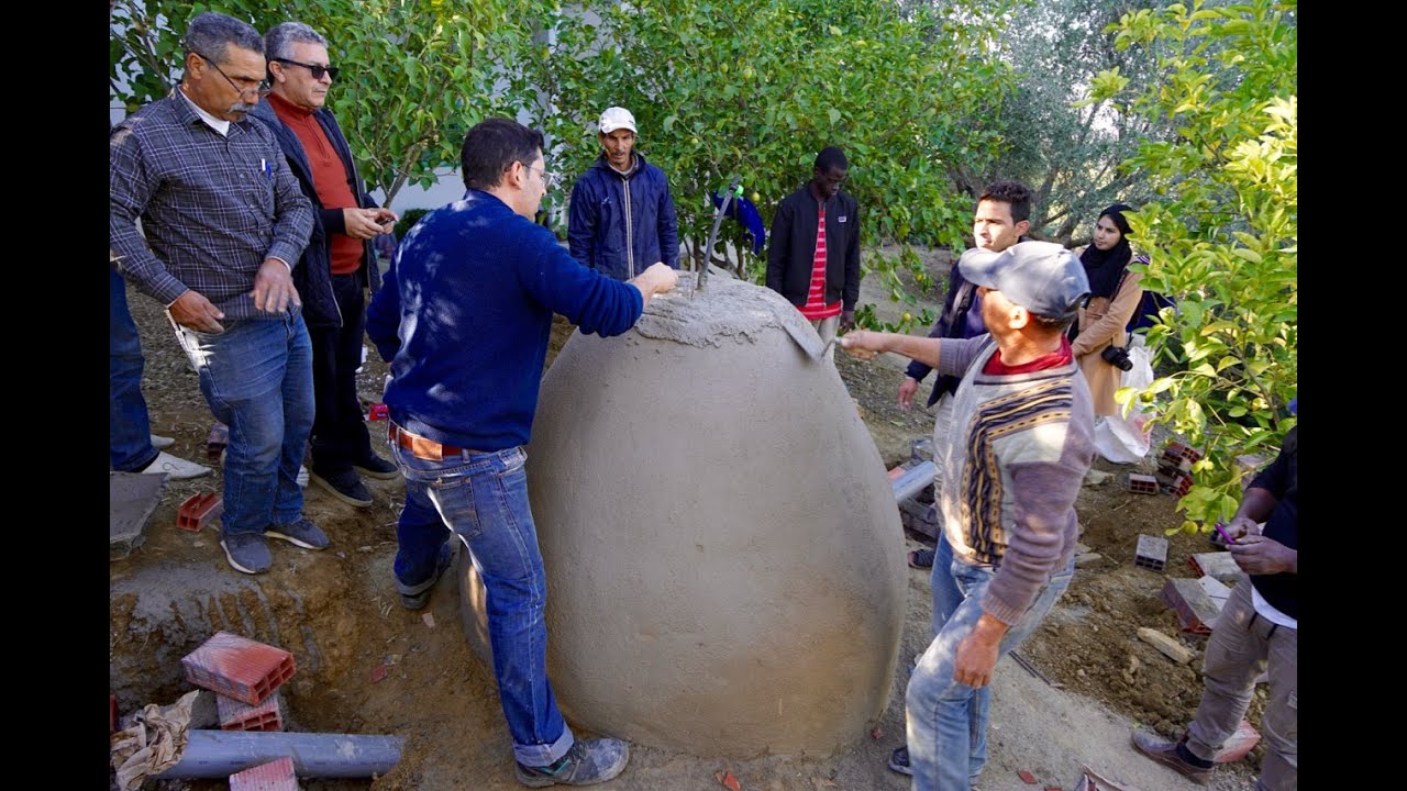 Construction d'un biodigesteur Maroc 2022