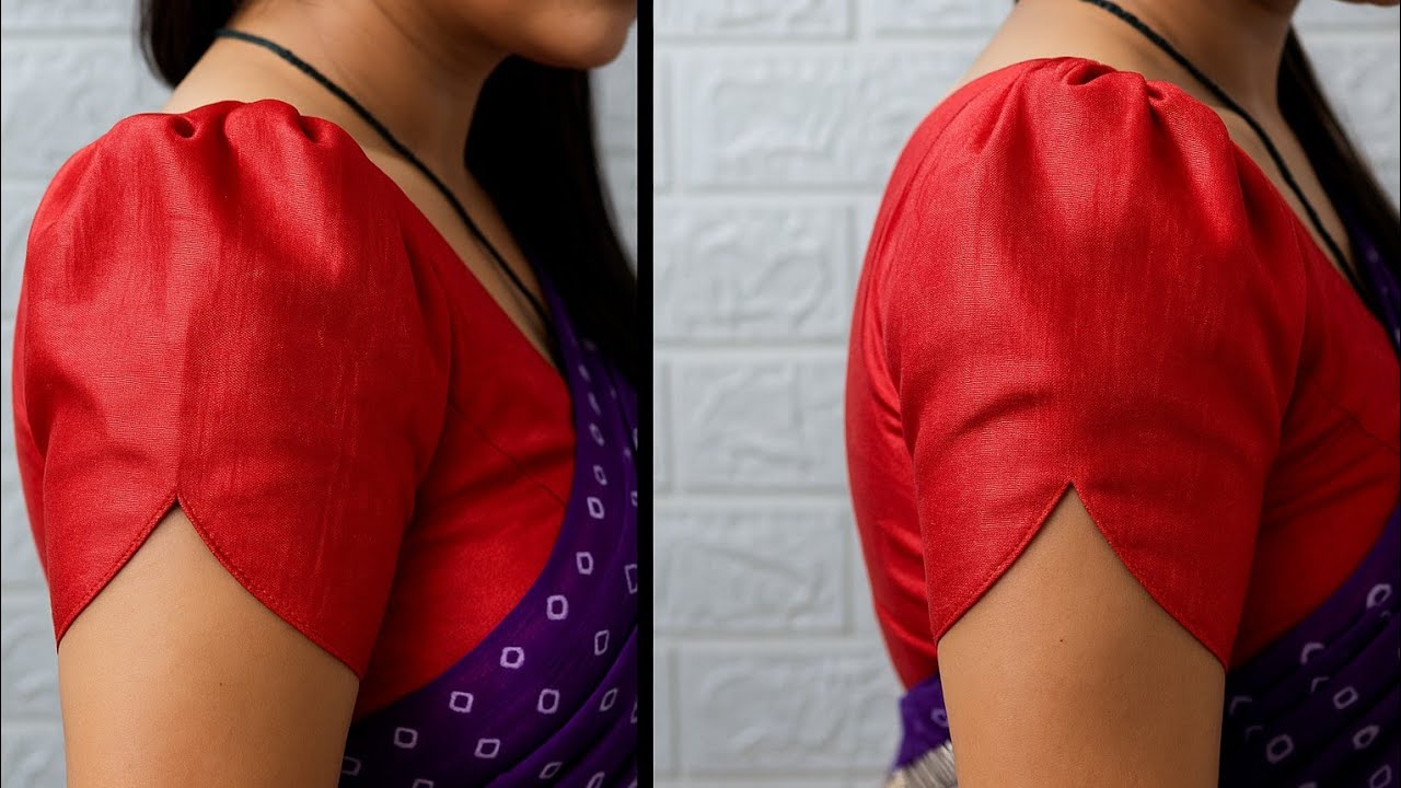 ✂️❤️ Most Viral Puff Sleeve Design | Designer Sleeve Cutting & Stitching