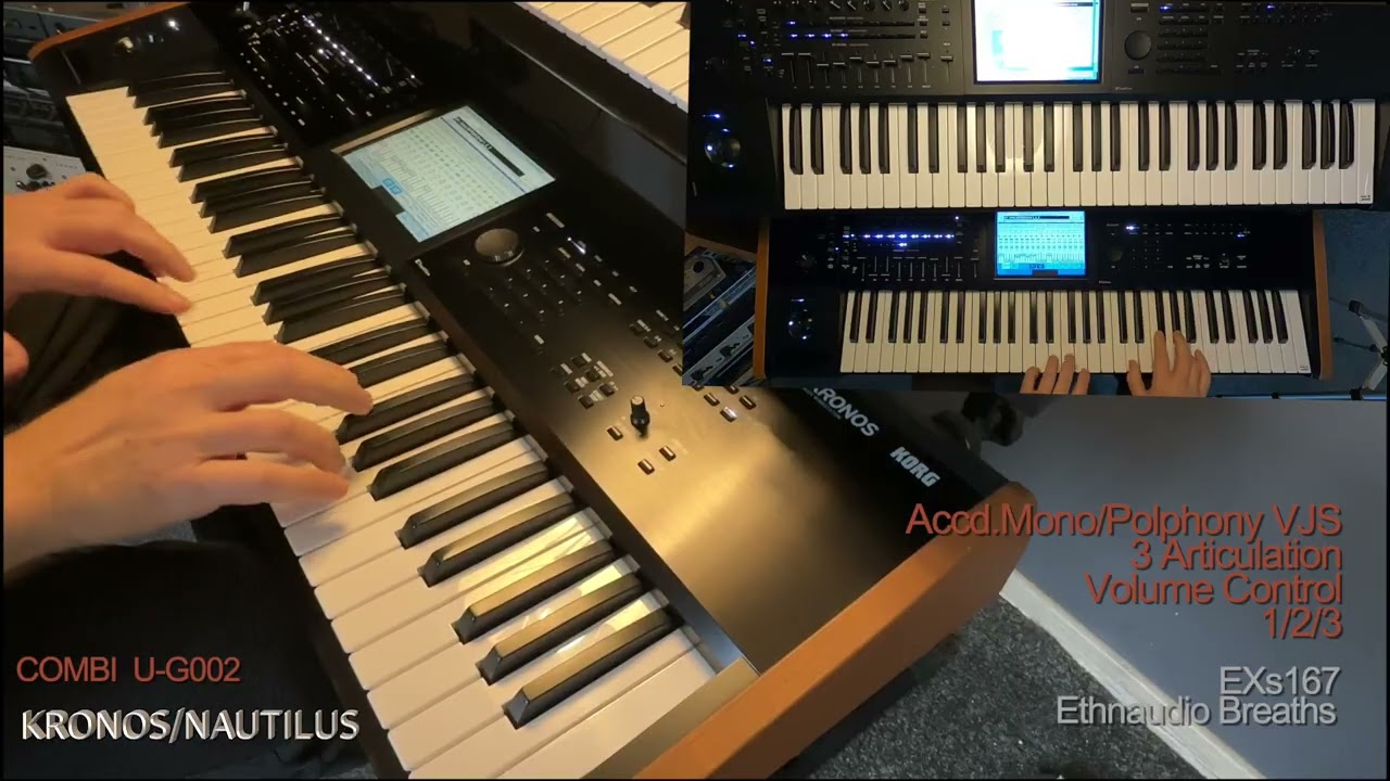 Akordeon ETHNAUDIO's EXs167 Ethnaudio Breaths for KRONOS/Nautilus