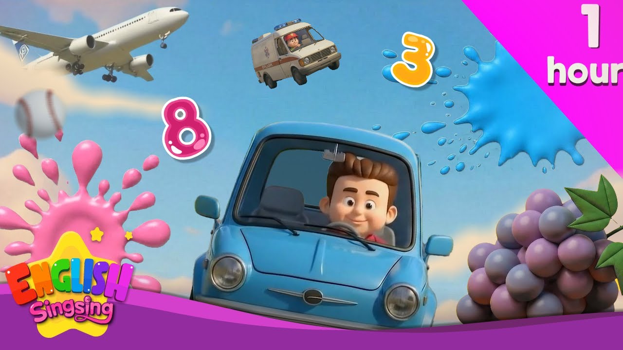 More Word Songs - Compilation - Educational Children&rsquo;s Songs - AI Animation for Kids