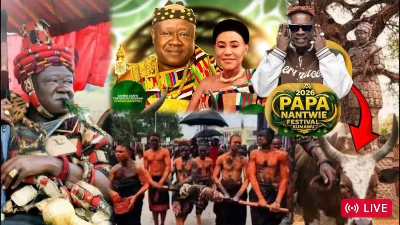 🔴LIVE: Shatta Wale Pulled Massive Crowd At Kumawu For Papa Nantwie Festival