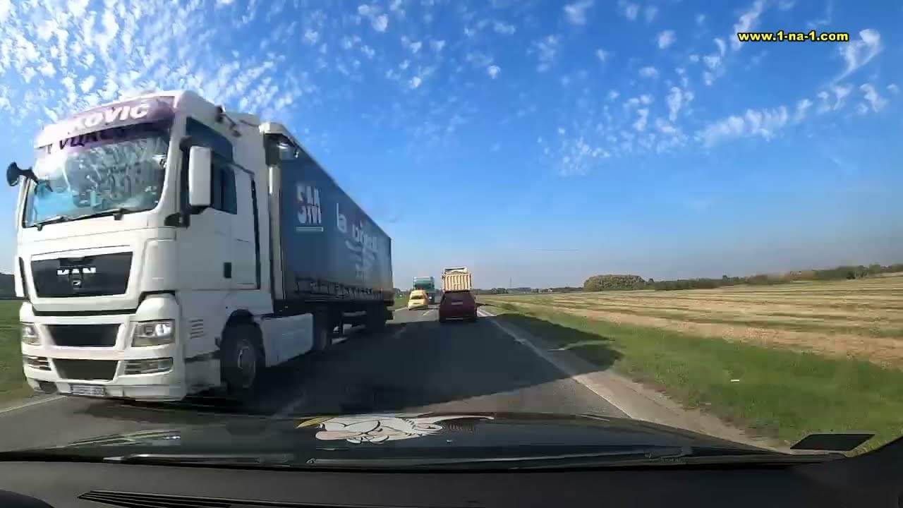 Driving Mostar to Beograd  - TIME LAPSE