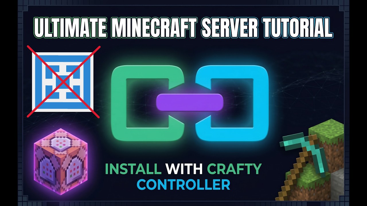 Host Your Own Minecraft Server FREE | Crafty Controller Setup Guide - Part 1