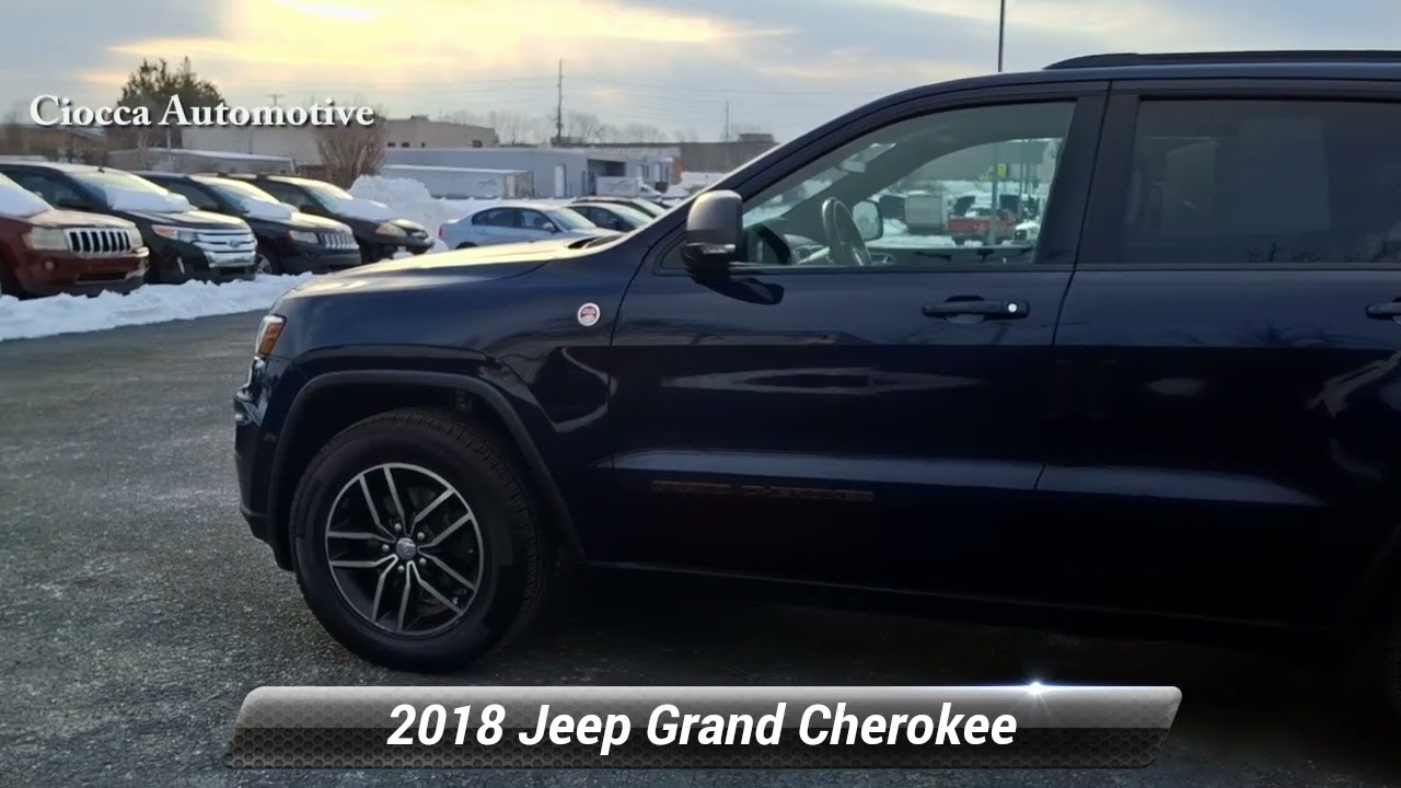 Used 2018 Jeep Grand Cherokee Trailhawk 4x4, Red Lion, PA R9906Q