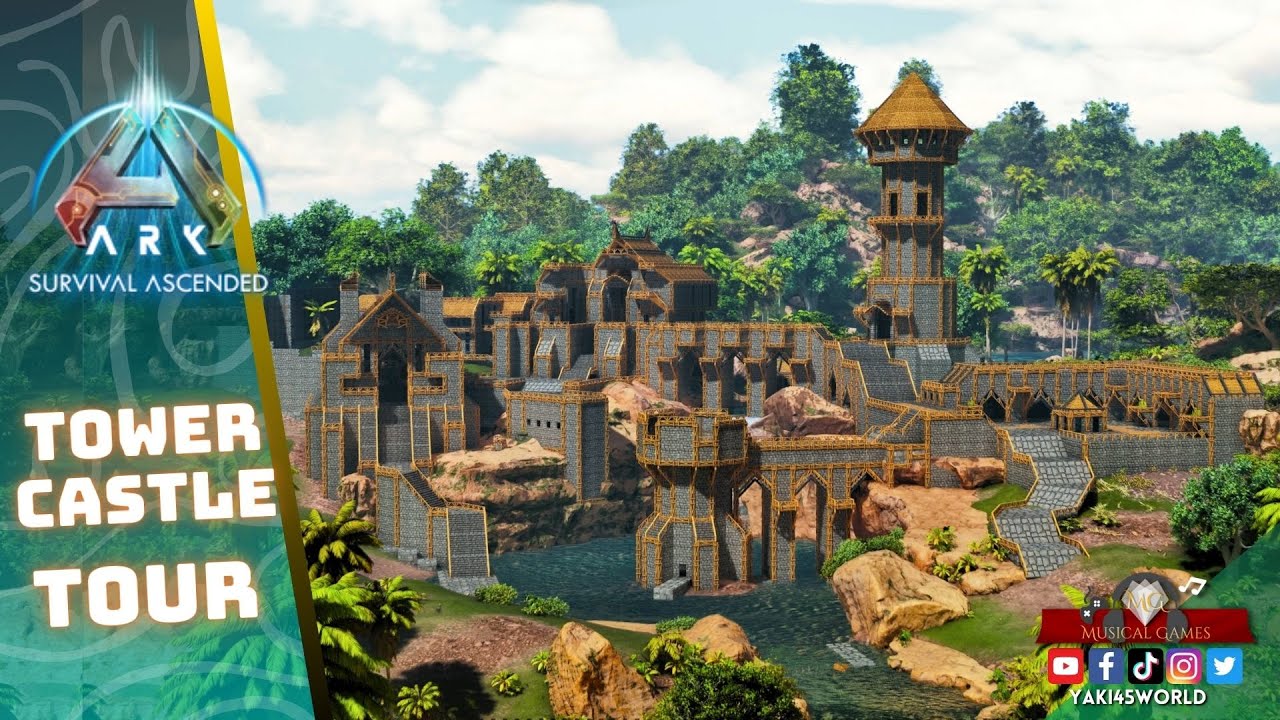 ARK Survival Ascended - Towe Castle - Tour