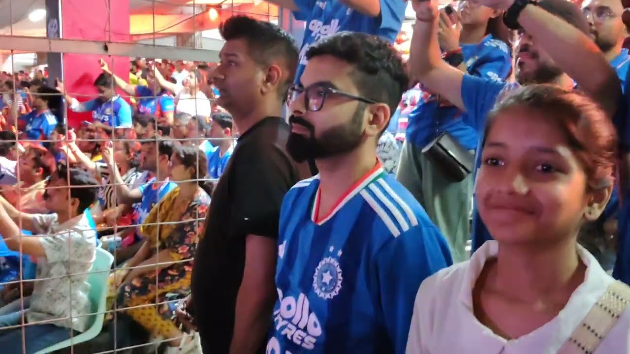 India vs WI T20 Worldcup Eden garden light show