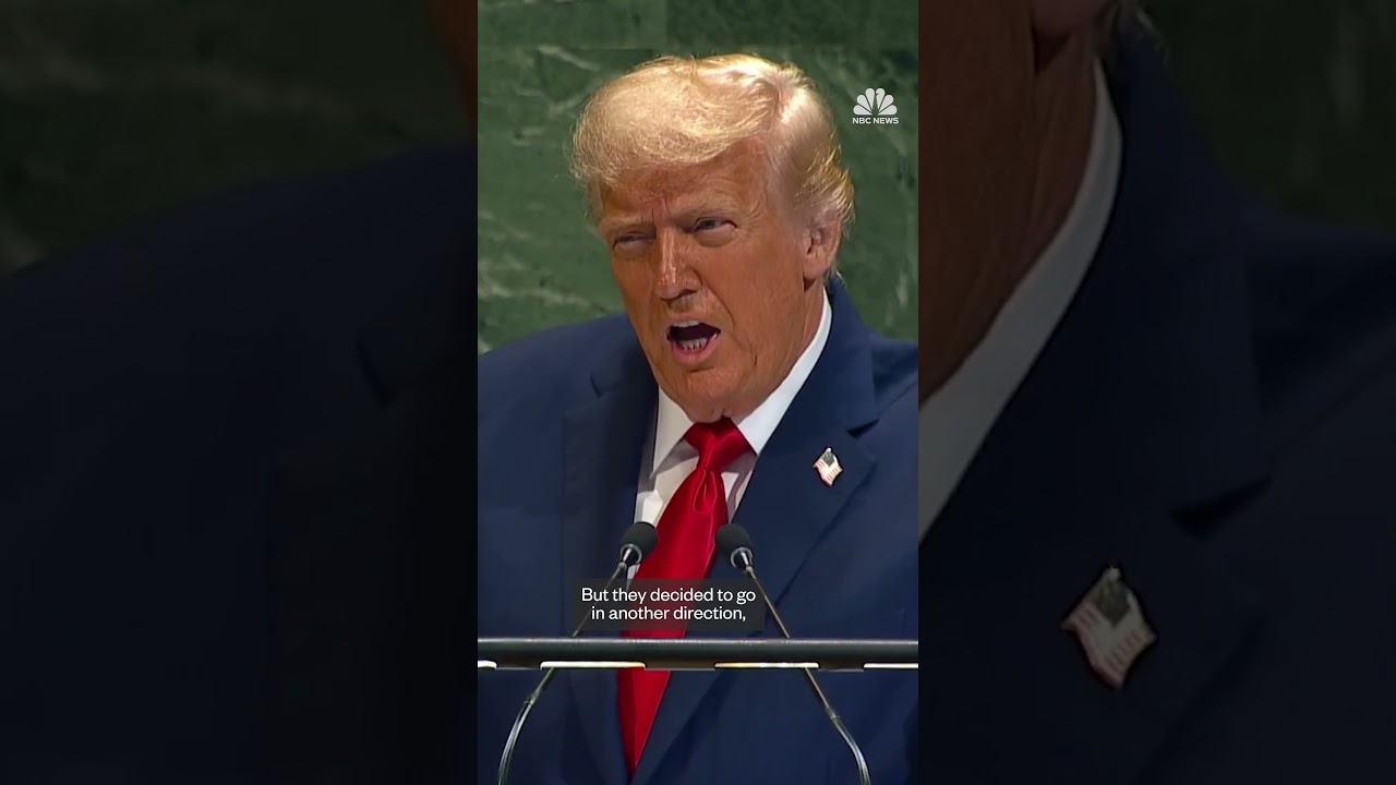 Trump uses United Nations speech to recall losing contract bid to renovate the U.N. building