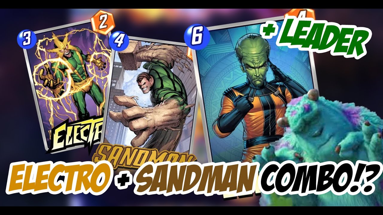 ELECTRO + SANDMAN RAMP COMBO! AND UNO REVERSE WITH LEADER! #marvelsnap