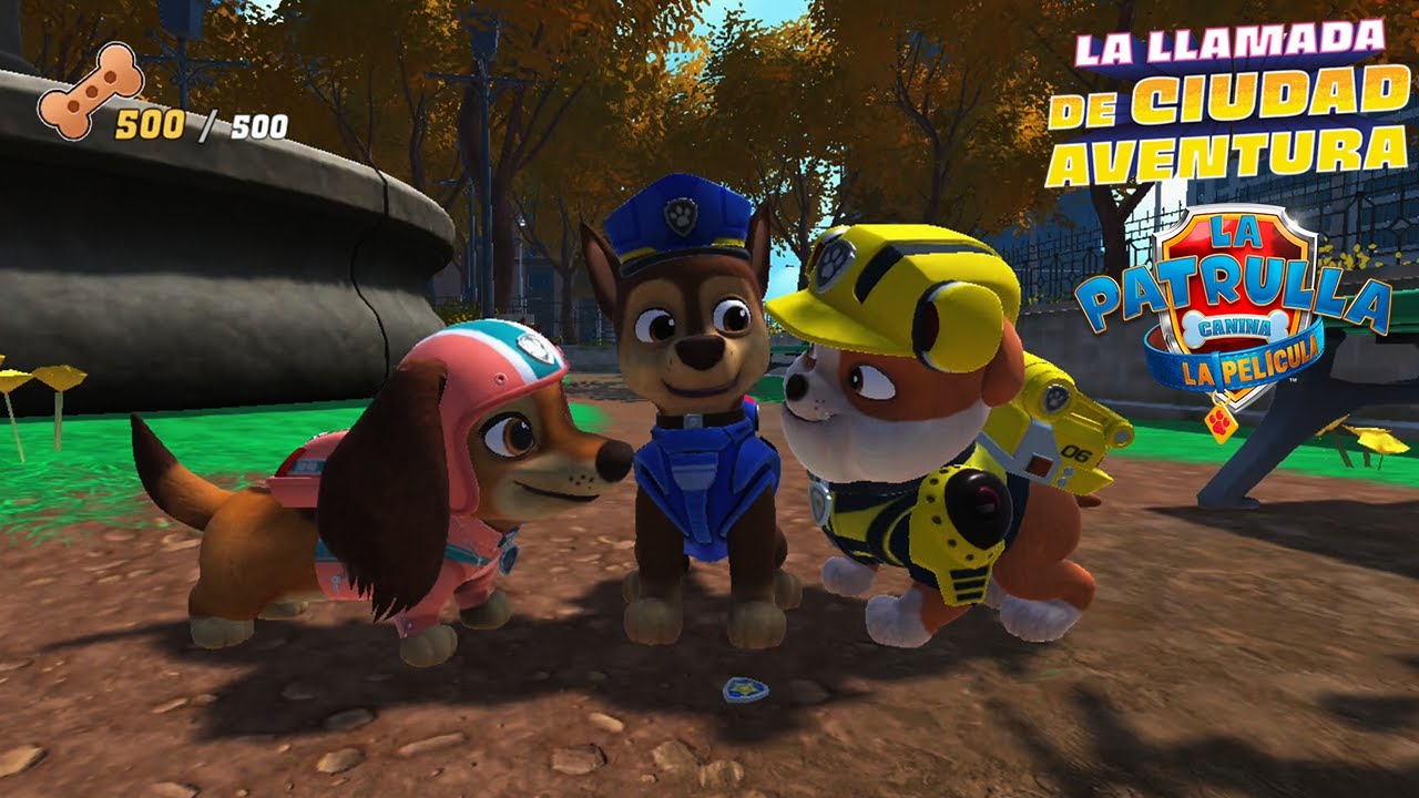 Liberty y Rubble en El Caso de Chase - La Patrulla Canina. La Película Gameplay #6 [Nintendo Switch]