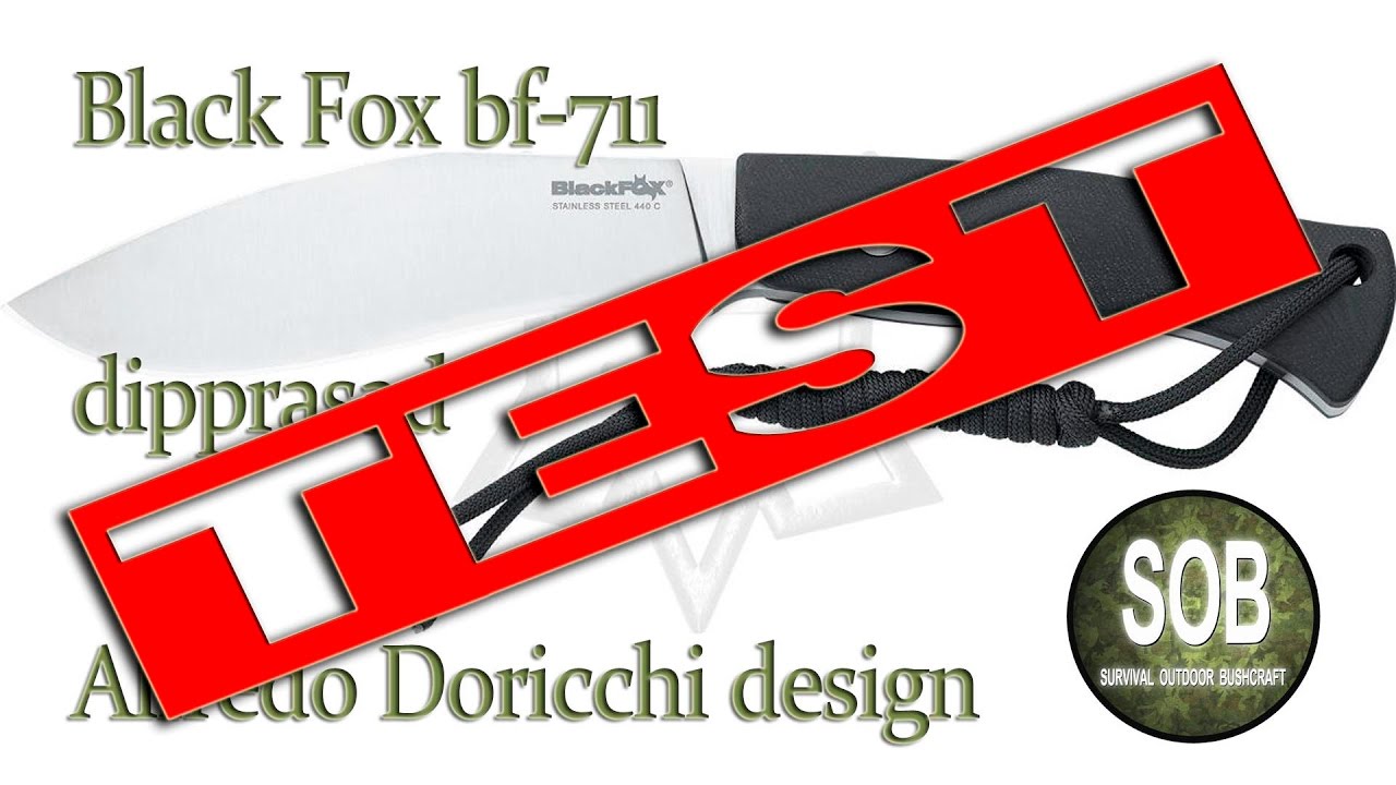 black fox bf-711 dipprasad  440c Prove d'uso by SOB e Marco de Carli