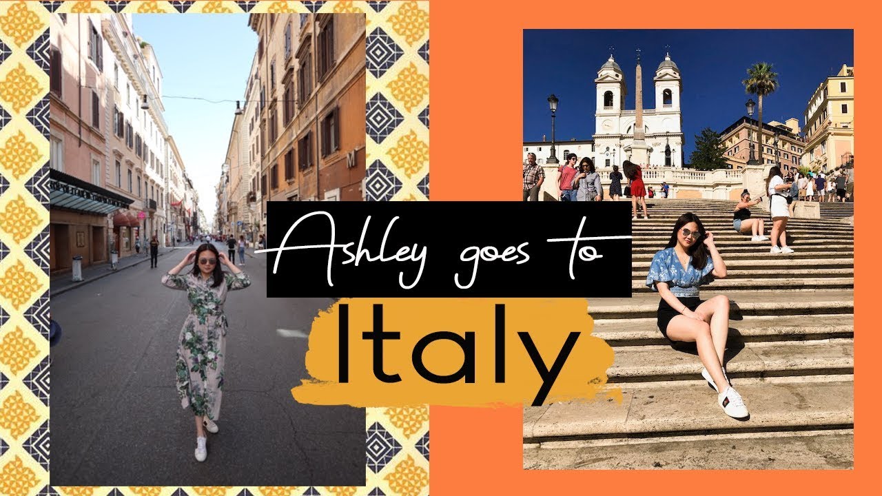 VLOG # 22: HEADING TO ROME, ITALY!! | ASHLEY SANDRINE