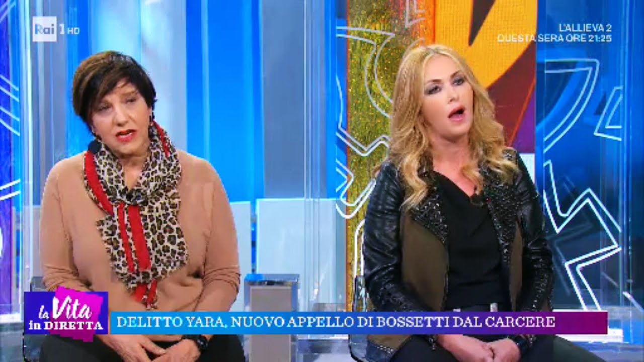 Rai, 2018: Roberta Bruzzone vs Dalila Ranalletta (Ctp difesa Bossetti)