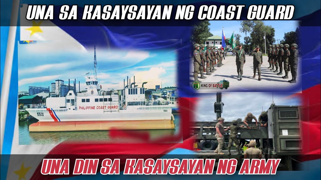PCG may bagong Barko. Philippine Army nabuo na ang unang MISSILE Battalion. 