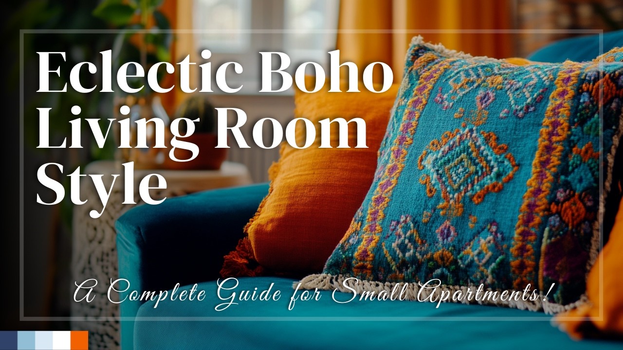 Eclectic Boho Living Room Style: A Complete Guide for Small Apartments!