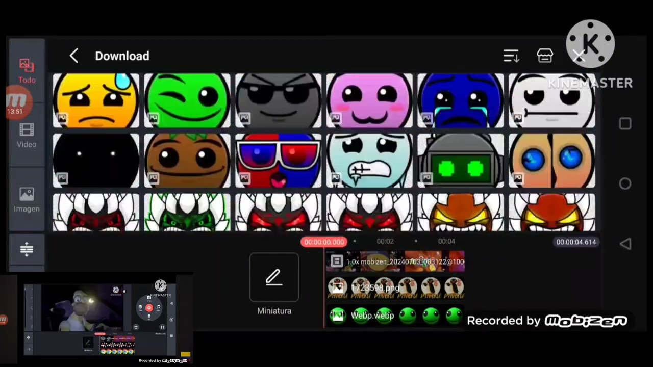 Hola round 1 Speedrun Remake KINEMASTER