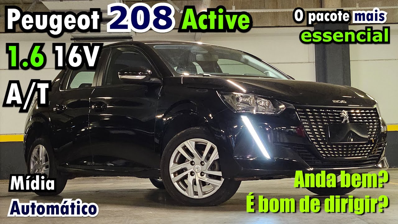 Peugeot 208 Active 1.6 16V automático: mais por preço de 1.0