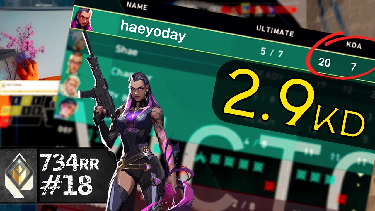 Reyna You Don't Want to Face in Ranked! - Haeyoday [NA] #MatchMVP