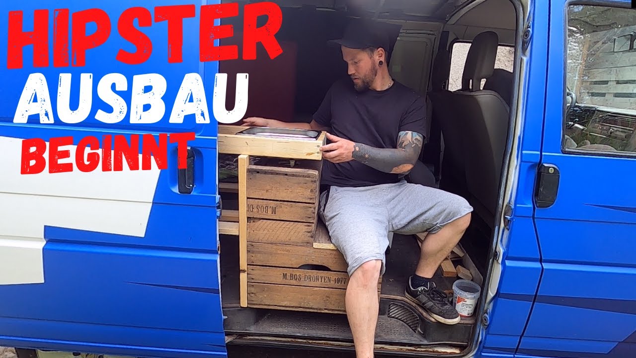 FLIEßEND WASSER! MINI-KÜCHE im Hipster Style 😆 | VW T4 Camper