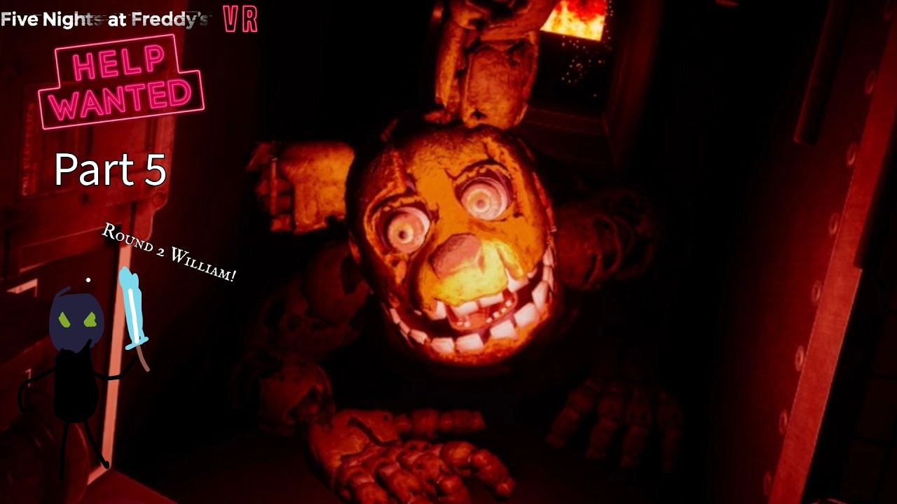 All of Fnaf 3 Completed in VR | Five Nights At Freddy's: Help Wanted Part 5