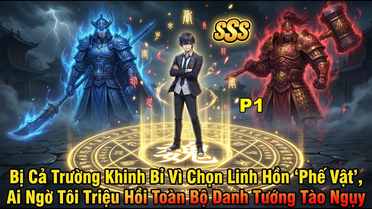 Bị Cả Trường Khinh Bỉ Vì Chọn Linh Hồn "Phế Vật", Ai Ngờ Tôi Triệu Hồi Toàn Bộ Danh Tướng Tào Ngụy 1
